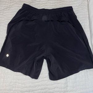 Men’s Black Pacebreaker 7” unlined shorts
